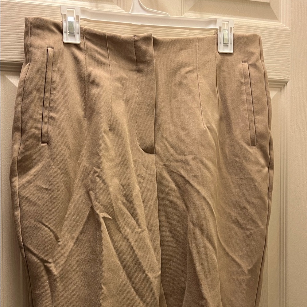 Nine West Tan Straight Leg Pants